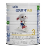 plus会员：Kabrita 佳贝艾特 悦白系列 幼儿羊奶粉 国行版 3段 400g