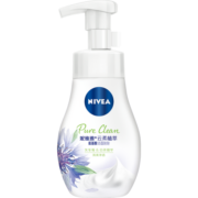 妮维雅（NIVEA）清爽净透洗面奶 云柔氨基酸泡泡洁面乳 天然植萃洁面膏180ml