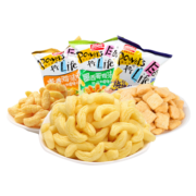 盼盼 麦香鸡味块 休闲零食大礼包膨化食品多口味60g*3/袋