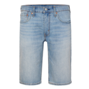 Levi's【预售】冰酷系列2023夏季新品男士蓝色牛仔短裤轻薄透气休闲磨破 浅蓝色 32  12