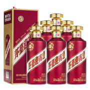 茅台（MOUTAI） 迎宾酒 53度 酱香型白酒 迎宾酒（紫） 500ml*6  整箱装