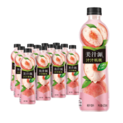 美汁源 Minute Maid 汁汁桃桃 果汁饮料 420ml*12瓶