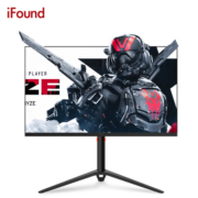 iFound 24.5英寸 游戏电竞显示器 144Hz IPS 广色域 HDR10 快拆人体工学支架 超薄 A-Sync 显示屏 25WG2H3