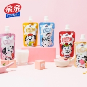 亲亲（Qinqin）  吸吸果冻  蒟蒻乳酸冻（草莓味）60g*15支