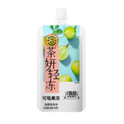 徐福记 蒟蒻果冻轻卡0脂吸吸果冻奇亚籽果汁果冻味效期11月28-12月5日 茶妍轻冻白桃乌龙味【6袋】