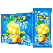 伊利冰工厂 炫菠萝雪泥味冰淇淋75g*8支/盒*12件(赠36支绿豆冰激凌)