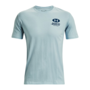 安德玛（UNDERARMOUR）春夏男子训练运动短袖T恤1370527 蓝色478 L