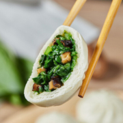安井香菇素菜包 720g/袋 约24个 家庭装菜包 面食面点早餐早茶包子
