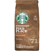 星巴克（Starbucks） 咖啡豆200g袋装 阿拉比卡进口手冲美式无蔗糖咖啡 Pike Place咖啡豆*2袋
