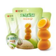 无穷 自家农场鹌鹑蛋 零食早餐卤蛋休闲零食小包装即食宿舍零食小吃 海盐鹌鹑蛋70g*3袋（36只）