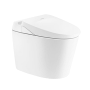 Panasonic松下智能马桶盖除菌防臭D型电动加热抗菌3D曲面即热家用坐便盖 DL-PK30DCWS【D型烘干除臭款】
