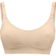 美德乐（Medela）哺乳文胸产后喂奶孕妇内衣 超透气舒适文胸 奶油色 L