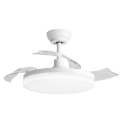 20点开始、PLUS会员：NVC Lighting 雷士照明 冰影系列 WY36-DC/24-8017/X 大风力风扇灯 24W