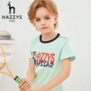 HAZZYS 哈吉斯 男童圆领衫