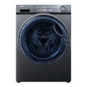 需购券、618预售、PLUS会员：Haier 海尔 极净系列 EG100MATESL6 滚筒洗衣机 10kg 灰色