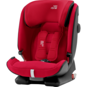 宝得适（BRITAX）百变骑士四代 儿童安全座椅  isofix接口 9个月-12岁 火焰红
