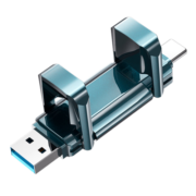 爱国者（aigo）至尊超极速双接口固态U盘USB3.2/Type-C高速传输U盘金属商务U397 256G【读1000MB/s|写900MB/s】