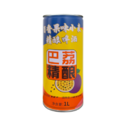 巴荔 全麦酿造果味精酿啤酒 百香果味 1L*6罐*2件