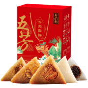 五芳斋 粽子礼盒 中华老字号蛋黄豆沙咸甜肉粽子嘉兴端午节礼品棕子嘉韵 五芳嘉韵1240克