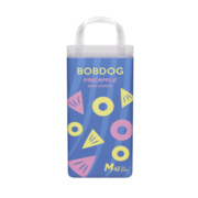 巴布豆（BOBDOG）新菠萝纸尿裤M号42片(6-11KG)中码婴儿尿不湿柔软超薄大吸量