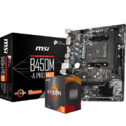PLUS会员、需抢券：AMD 锐龙R5 5600 搭微星MSI B450M-A PRO MAX 板U套装 CPU主板套装