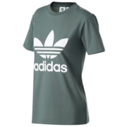 阿迪达斯 （adidas）Adidas阿迪达斯三叶草女装夏季居家运动短袖T恤GN29032XS