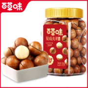 再降价、聚划算百亿补贴：百草味 夏威夷果薄壳 500g
