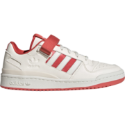 adidas阿迪达斯官方三叶草FORUM LOW男女休闲篮球鞋板鞋GW2043 白/红 42(260mm)