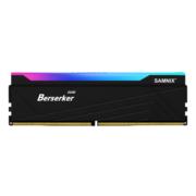 新乐士（SAMNIX）台式机内存条 32GB(16GBx2)DDR5 7200Mhz黑色RGB灯条 海力士A-die 狂刃战士电竞游戏