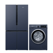 20点开始：SIEMENS 西门子 605升大容量+10KG洗烘一体 变频冰洗套装K56L56CMEC+WN52A1X14W
