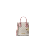 迈克.科尔斯（MICHAEL KORS）MK女包 奢侈品Mercer迷你琴谱包单肩包粉色35T1GM9C0I PWD BLSH