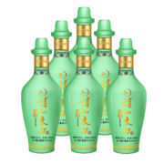 诗仙太白青瓷52度 浓香型高度白酒口粮酒 双重陈藏纯粮酿造 480ml*6整箱装