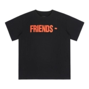 VLONE V子横排T恤短袖男女情侣时尚T恤透气舒适街头潮牌夏季时尚