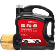京东养车统一机油 汽机油 全合成油 5W-40 SN级 4L 含机滤包安装