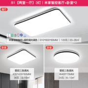 15日20点！NVC Lighting  雷士照明 B1 两室一厅 3灯丨语音智控客厅+卧室*2