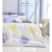 MENDALE 梦洁家纺 沁新花语 纯棉床上四件套 1.5米200*230cm