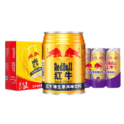 红牛 维生素风味饮料 250ml*24罐加325ml*6罐百香果 *2件