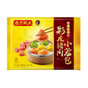 湾仔码头 彩皮猪肉小笼包 早餐包子生鲜速冻早茶儿童面点 速食300g12只