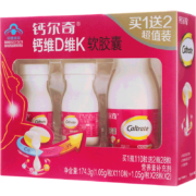 京东百亿补贴:钙尔奇 钙维D维K 166粒