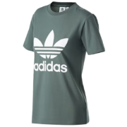 京东百亿补贴：adidas 阿迪达斯 三叶草 Trefoil Tee 女子运动T恤 GN2903