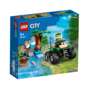乐高（LEGO）积木60394全地形车与水獭栖息地5岁+男孩儿童玩具生日礼物