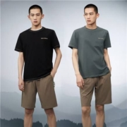 PLUS会员：HLA 海澜之家 男士纯棉短袖T恤 HNTBW2U003A