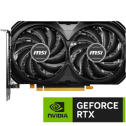 微星（MSI）万图师 GeForce RTX 4060 VENTUS 2X BLACK 8G OC 电竞游戏设计智能学习电脑独立显卡