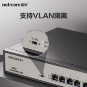 netcore磊科8口 2.5G交换机 万兆10G SFP光口支持向下兼容企业级VLAN千兆家用安防监控网线分流器即插即用GS9