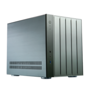 abee AS Enclosure W1 绿 全铝机箱（240水冷/分仓散热/免工具拆机/M-ATX/环型铝垫）