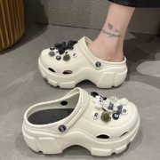 天降福利：佳邓 65495498020 超厚底洞洞鞋