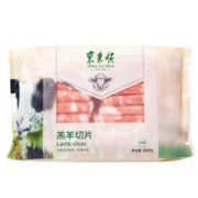 东来顺 草原羔羊原切羊肉卷羊肉片300g/袋 内蒙草饲散养羊肉 火锅食材 羔羊切片300g（1袋装）