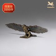 铜师傅 正版授权《变形金刚》飞箭勇士 桌面铜摆件 小号
