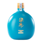 孔府家酒 学而  浓香型白酒粮食酒山东名酒 52度500ml 单瓶装（购2瓶含礼袋）