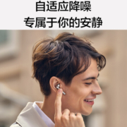 华为耳机Freebuds4E真无线蓝牙运动音乐耳机半入耳式适用苹果小米pro主动降噪 冰霜银【送保护套+防丢绳】